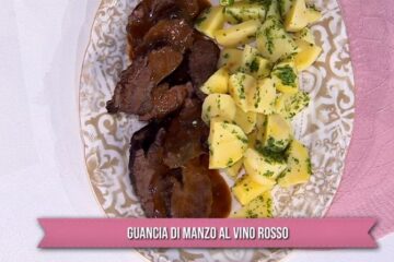 guancia di manzo al vino rosso di Daniele Persegani