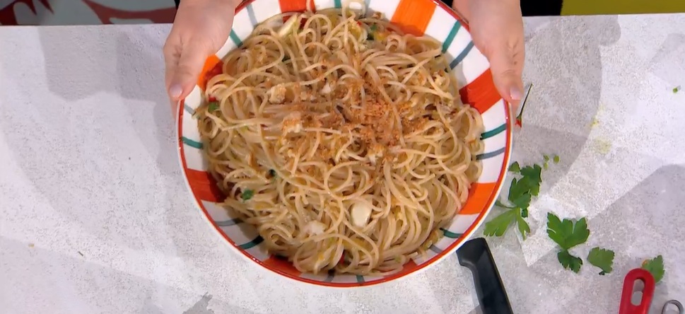 spaghetti in salsa moresca di Giusina Battaglia