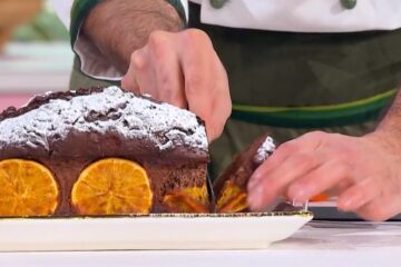 plumcake arancia e cioccolato di Antonio Paolino