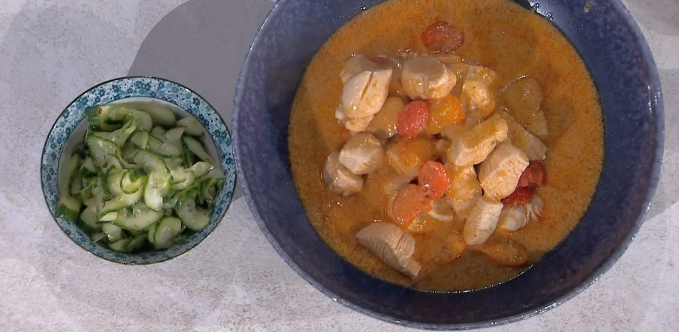 zuppa Thai con pollo di Francesca Marsetti