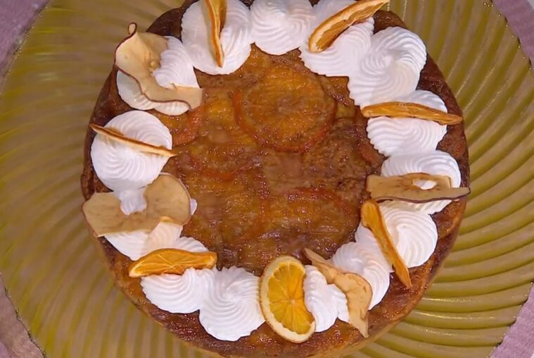 torta di mele e mandarini di zia Cri