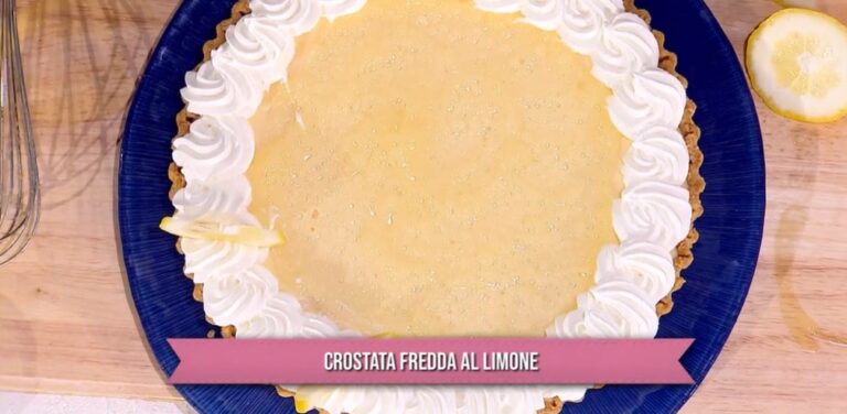 crostata fredda al limone di Antonio Paolino