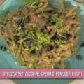 strozzapreti zucchine crema di pomodori e olive di zia Cri