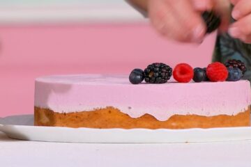 torta ai frutti rossi di Natalia Cattelani