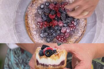 torta con confettura e spuma di yogurt di Natalia Cattelani