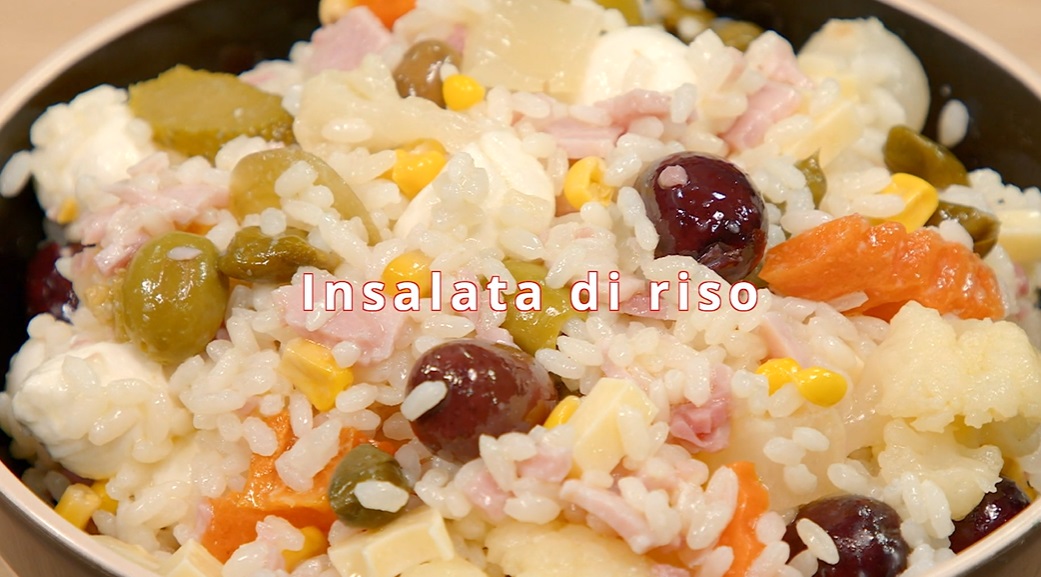 In cucina con Luca Pappagallo Ricetta Insalata di riso