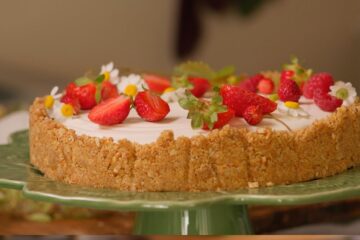 torta di primavera con fragole di Csaba