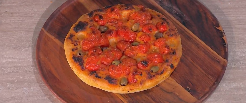 focaccia barese olio su teglia di Fulvio Marino