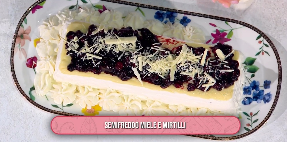 semifreddo miele e mirtilli di Barbara De Nigris