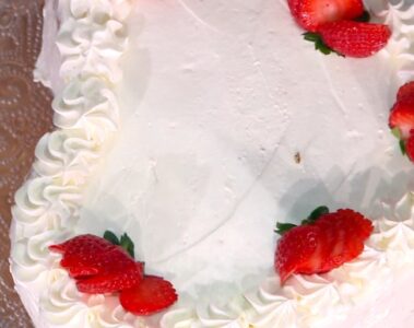 torta panna e fragole di Daniele Persegani