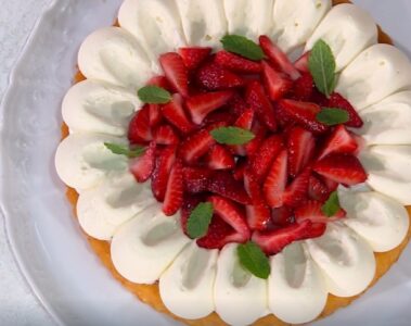 torta trionfo di fragole di Natalia Cattelani