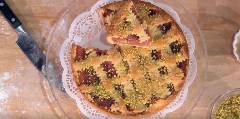 crostata con gelo d'anguria di Giusina Battaglia