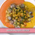 gnocchi con vongole e peperoni di Michele Farru