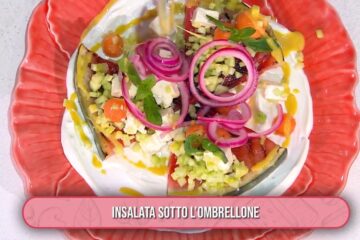 insalata sotto l'ombrellone di zia Cri