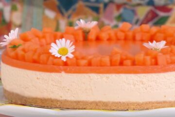 torta fredda al melone di Natalia Cattelani