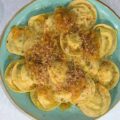 ravioloni con pesca e ricotta di gemelli Billi