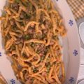 strozzapreti con salsiccia e piselli di Daniele Persegani