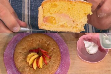 torta morbida alle pesche di Daniele Persegani
