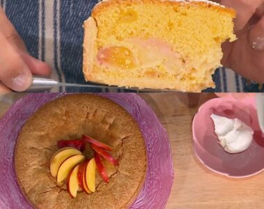 torta morbida alle pesche di Daniele Persegani