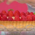 crostata cioccolato bianco e lamponi di Sara Brancaccio