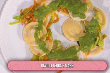 ravioli terra e mare di Mauro e Mattia Improta