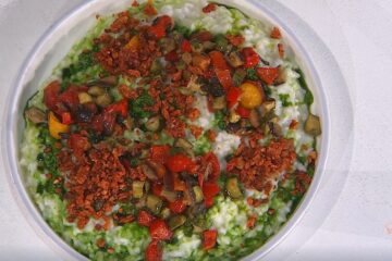 risotto al basilico di Sergio Barzetti