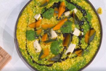 risotto alla zucca arrostita di Sergio Barzetti