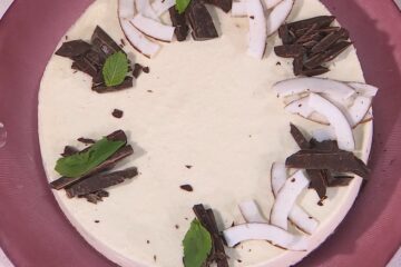 torta semifreddo al cocco di Natalia Cattelani