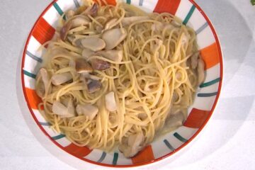 cacio e pepe con porcini di Antonio Paolino