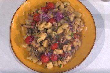 gnocchi con funghi e pomodorini di Cristian Bertol