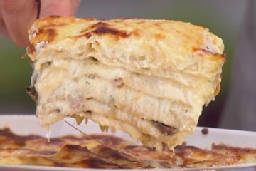 lasagna alla mornay e funghi di Daniele Persegani