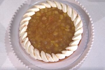 crostata di mele alla vaniglia di Sal De Riso