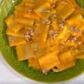 paccheri zucca e gorgonzola di Antonio Paolino