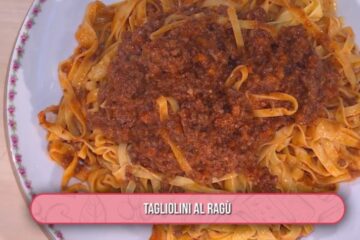 tagliolini al ragù di Daniele Persegani