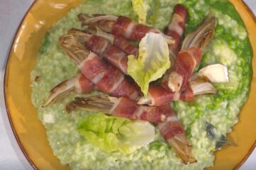 risotto lattuga e brie di Sergio Barzetti