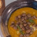 vellutata zucca porro e castagne di Chloe Facchini