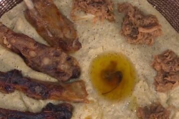 polenta con costine e verza di Andrea Mainardi