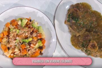 ossobuco con verdure tricolore di Gian Piero Fava