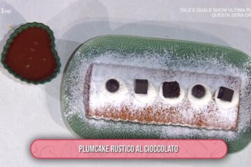 plumcake rustico al cioccolato di Barbara De Nigris