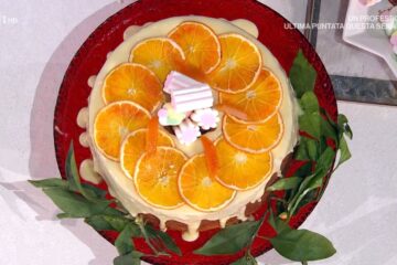 chiffon cake all'arancia di Francesca Marsetti