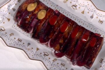 costine di maiale al radicchio rosso di Enrico Croatti