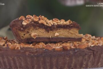 crostata con crema cotta alle nocciole di Francesca Marsetti