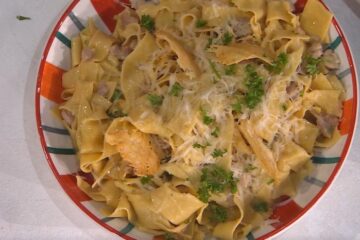 pappardelle pollo e formaggio di Cristian Bertol