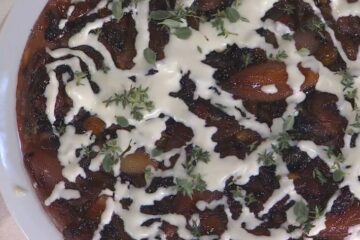 tarte tatin radicchio e scalogno di David Fiordigiglio