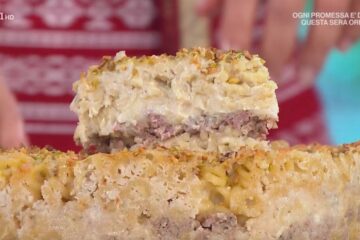 timballo di anelletti al pistacchio di Giusina Battaglia