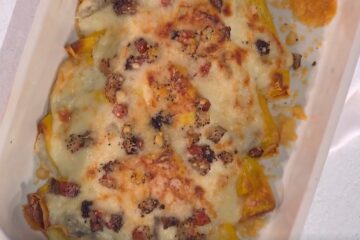 crespelle carciofi guanciale e pecorino di Crescenzo Morlando