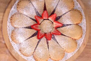 crostata fiore di Natalia Cattelani