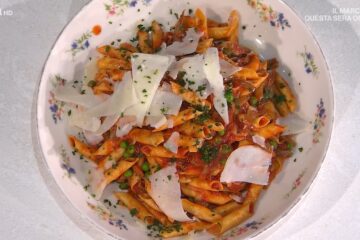 garganelli carciofi e piselli di Zia Cri