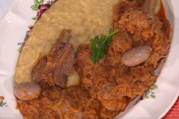 polenta con costine salsicce e verza di Daniele Persegani