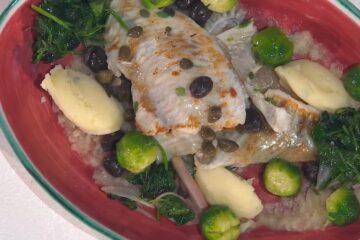 rombo alla mediterranea di Mauro e Mattia Improta